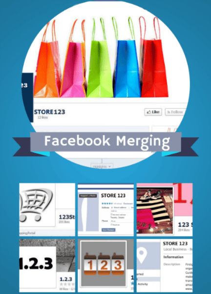 Merge Multiple Facebook Pages into One