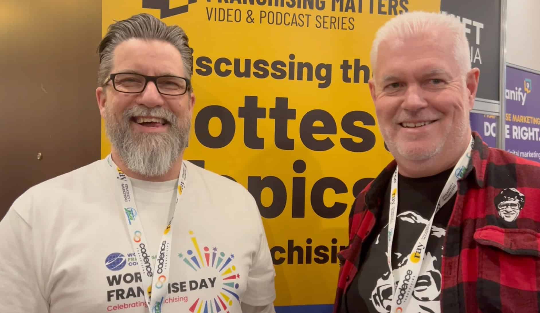 Mark Cunningham & Steve Buors at the CFA Convention