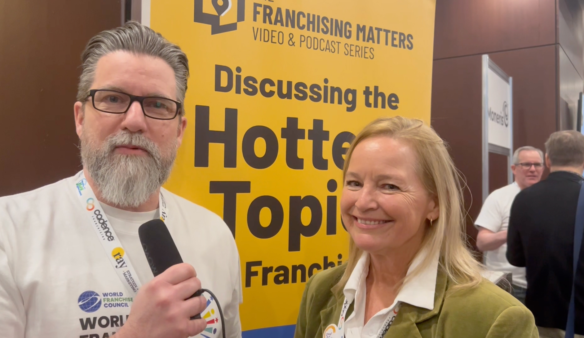 Annette Brennan and Steve Buors at the CFA Convention